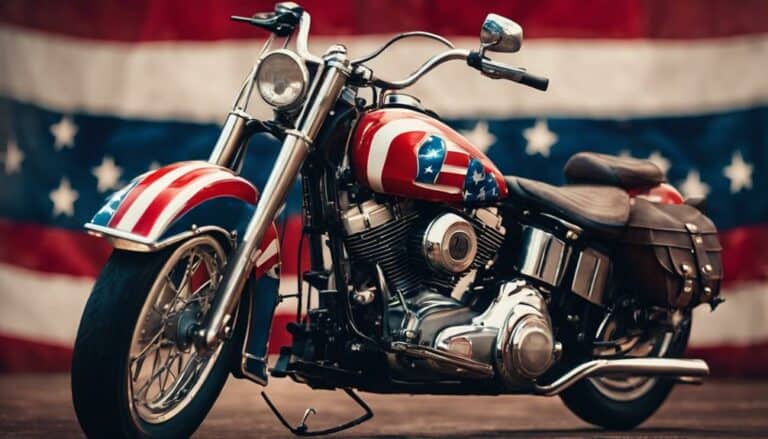 captain america rides harley