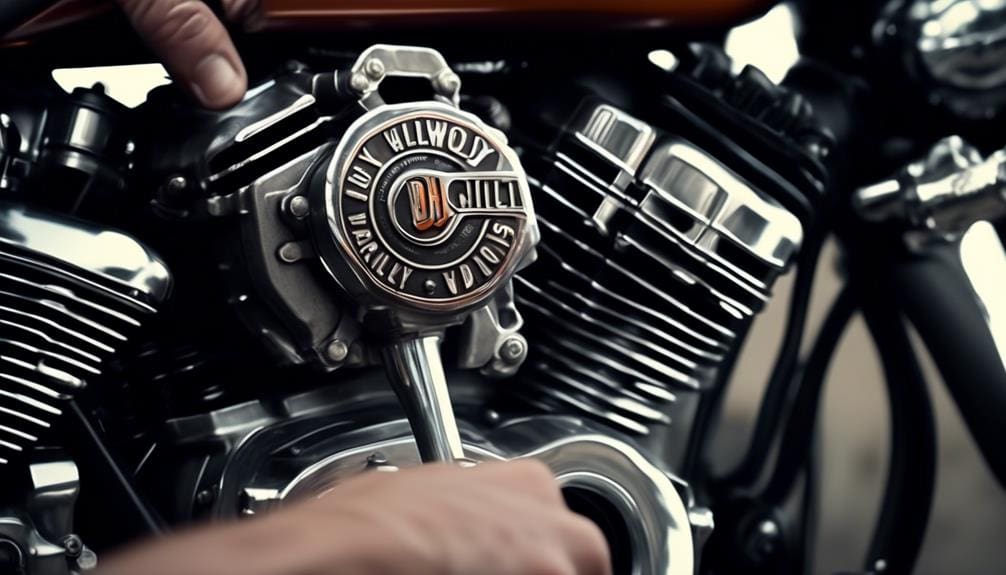 How To Check Primary Oil On Harley Davidson Iron Horse Rebels