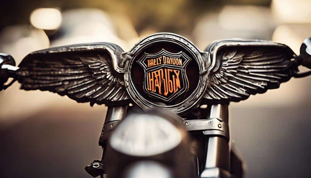 harley davidson broken wings