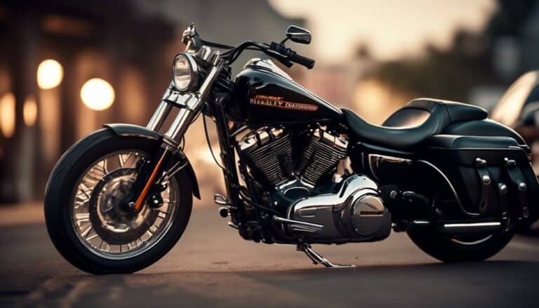 harley davidson motorcycle length