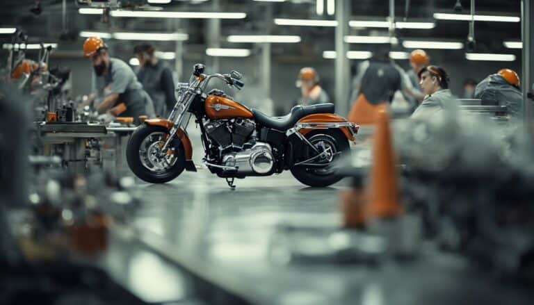 harley davidson s just in time