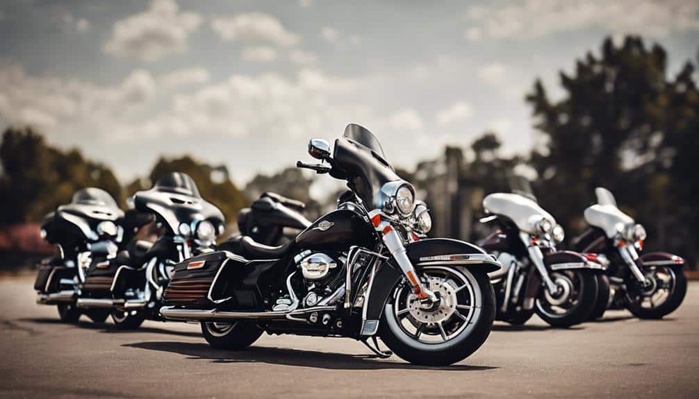 harley davidson touring models