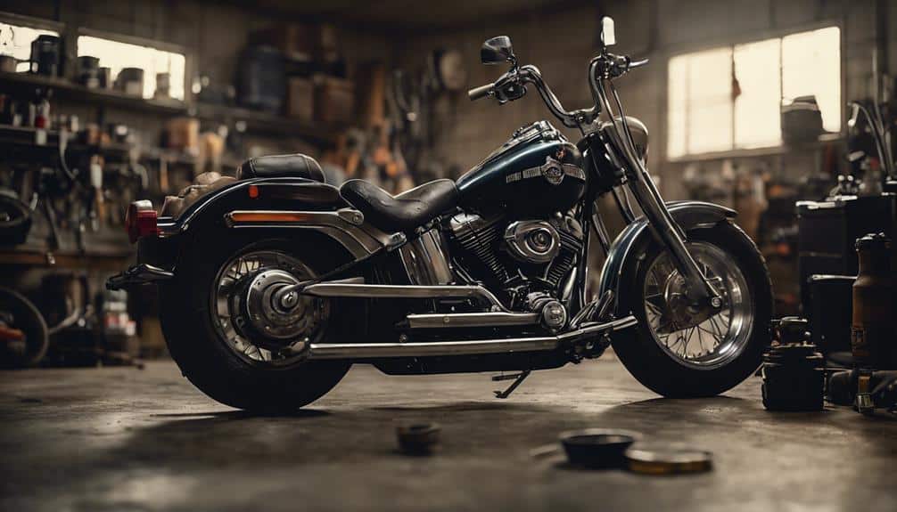 harley fatboy oil change