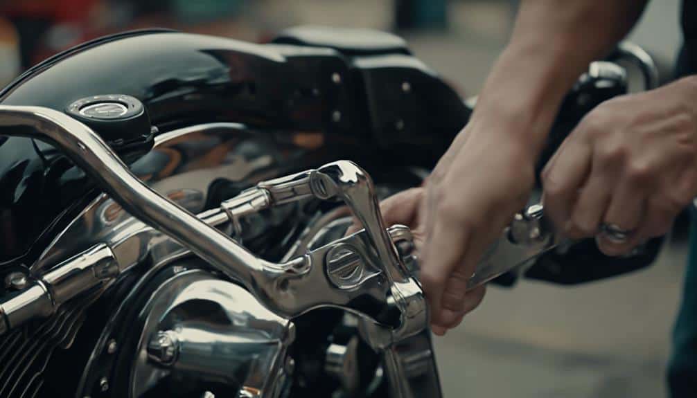 removing backrest on harley