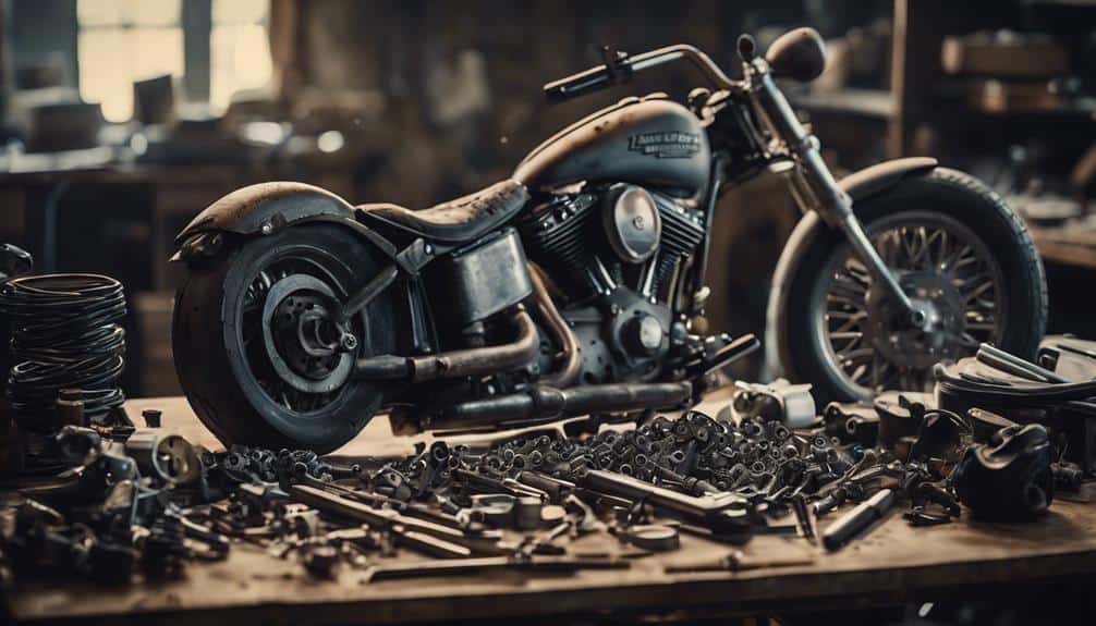 removing oil from motorcycle