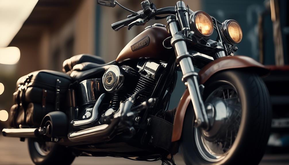 How To Tie Down A Harley Davidson Motorcycle On A Trailer Iron Horse