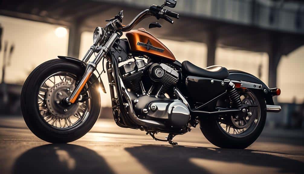 weight of harley davidson